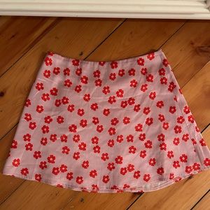 Must have pink floral Princess Polly skirt